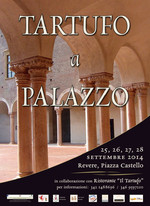 Locandina Tartufo a Palazzo 2014